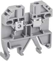 Клемма винтовая КВИ-2.5кв.мм сер.  YZN30-002-K03