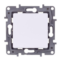 Переключатель перекрестный 1-кл. Etika 10АХ 250В винт. зажимы бел. Leg 672249