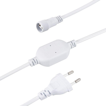 Шнур питания ARD-ICICLE-CLASSIC-1.5M White (230В 1.6А)  042830