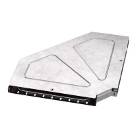 Угол для лотка горизонтальный 90град. 500х50 с крышкой Стандарт  PR16.0625