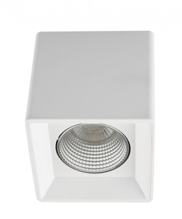 Светильник накладной IP20 10Вт GU5.3 LED бел./хром пластик  DK3080-WH+CH