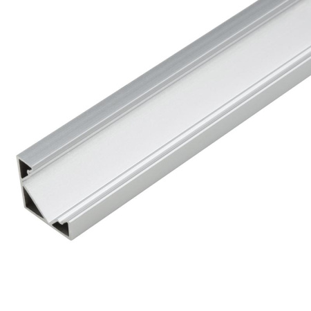 Профиль алюминиевый для LED ленты UFE-A13 SILVER 200 POLYBAG угловой анодир. (дл.2м)  UL-00004052
