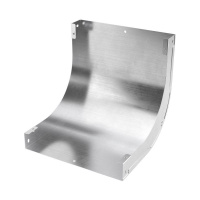 Угол для лотка вертикальный внутренний 90град. 150х80 сталь 1.5мм в компл. с крепежн. элемент. нерж. AISI 304  ISIM815KC