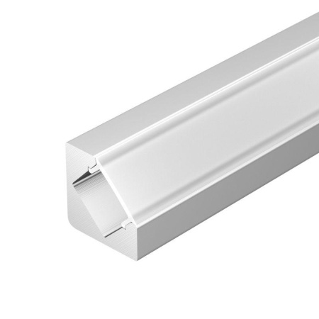 Профиль с экраном ALU-D45-2000 ANOD+FROST 2м алюм.  018252