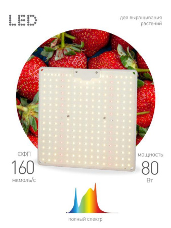 Фитопрожектор светодиодный для растений FITO-80W-LED-QB Quantum board  Б0053285