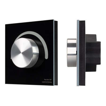 Панель роторная SMART-1-10V-301-31-DIM-IN Black (24-48В 2.4G) (IP20 пластик)  036243
