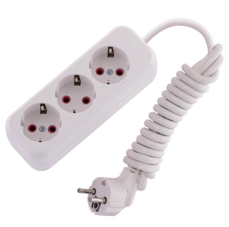 Удлинитель 3х2м с заземл. 16А IP20 Lila  720-0302-301