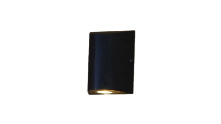 Светильник настенный ZIMA LWA0148A-BL-WW 7Вт 3000К IP54 черн.  00-00002803