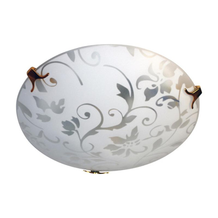 Светильник НПБ 01-2х60-139 М16 "Эрика" 300 60Вт E27 IP20 матов. бел./клипсы зол. (инд. упак.)  1005204380