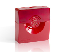 Оповещатель пожарный комбинированный свето-звуковой адресный ОПОП 124-R3 "3" красн.  Rbz-338812