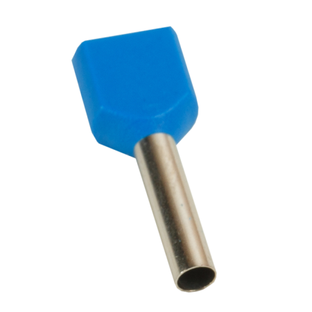 Наконечник штыревой втулочный под два провода НШвИ2 OptiKit T-Shv2-PVC- 2.5-12 (уп.100шт)  278050