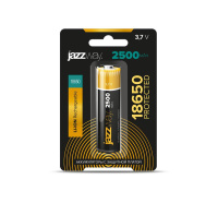 Аккумулятор 18650 3.7В Li-Ion 2500мА.ч с защитой (блист. 1шт)  5059849