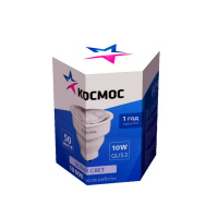 Лампа люминесцентная компакт. 10Вт GU5.3 рефлектор 4200К  lksm10wGU5.3220v4200