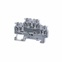 Клемма двухъярусная пружинная OptiClip CXDL-2.5-2L-I-BU син.  289765 Клемма двухъярусная пружинная OptiClip CXDL-2.5-2L-I-BU син.  289765