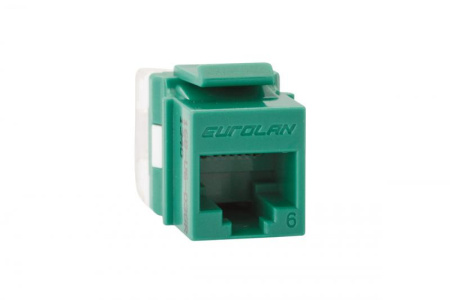 Модуль UTP кат.6 Keystone зел.  16B-U6-03GR