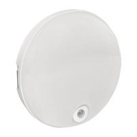 Светильник светодиодный ЖКХ ДПО-2100 12Вт 4000К IP65 круг с инфракрасным датчиком движения LUMA  BKL-2100DI-R-12-4000