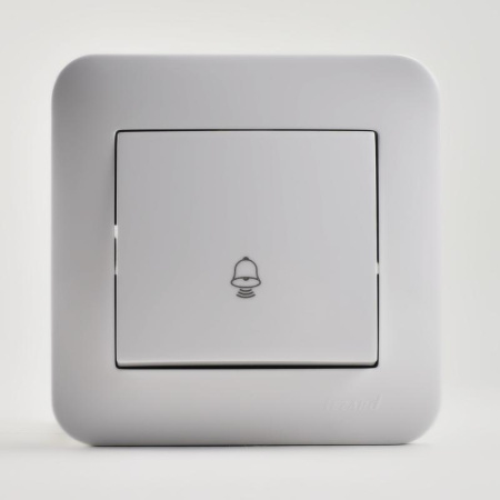 Механизм кнопки звонка 1-кл.СП ASTI 10А IP20 бел.  7081-0288-103