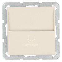 Выключатель карточный отельный 10А IP20 механизм тауп  G6209T