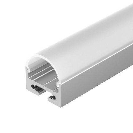 Профиль с экраном SL-LINE-2011M-2500 ANOD+OPAL ROUND 2.5м алюм.  025871
