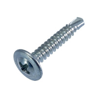 Саморез 4.2х50 металл-металл с прессшайбой сверло цинк (уп.100шт) коробка  UTORM2060135