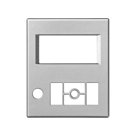 Накладка розетки 75252-39 82 Centralizations алюм. 82058-53