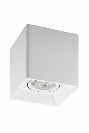 Светильник накладной IP20 10Вт GU5.3 LED бел. пластик  DK3030-WH