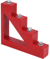 Изолятор ступенчатый ИС4-40 (М8) силовой с болтом  YIS11-4-40-B