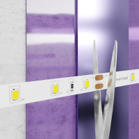 Лента светодиодная 24В 2835 7.2Вт/м 4000К IP20 (уп.5м)  20014