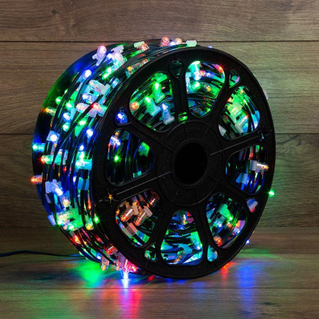 Гирлянда светодиодная "LED ClipLight" 1.5м 665LED мультиколор 80Вт 12В IP65 (уп.100м)  325-129