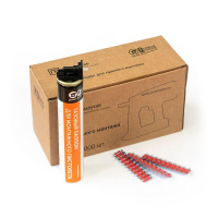 Комплект газовый баллон 165мм и гвозди для прямого монтажа 3х22мм (кованые) (уп.1000шт)  PR08.22651