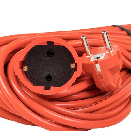 Удлинитель-шнур 1х30м с заземл. 16А IP20 Зевс 2.0 3.5кВт ПВС 3х1 PROxima  USB02-16-310-1-30