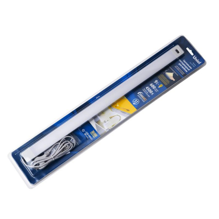 Светильник светодиодный ULI-F45-9W/4500K/DIM SENSOR IP20 SILVER 600лм для мебели 600х35х16мм  UL-00008281