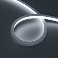 Лента светодиодная герметичная MOONLIGHT-TOP-X320-13х12mm 24В White6500 5Вт/м IP67 sauna wire x1 вывод вниз (уп.5м)  051133