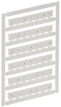 Маркер для CTS 10кв.мм "+; -; зазем." ARMAFIX  AF-CT10D-M-010-23