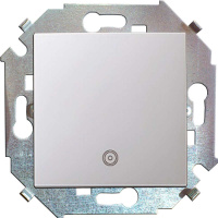 Механизм кнопки клавишной 1-м СП с пиктограм. 16А 15 бел. 1591150-030