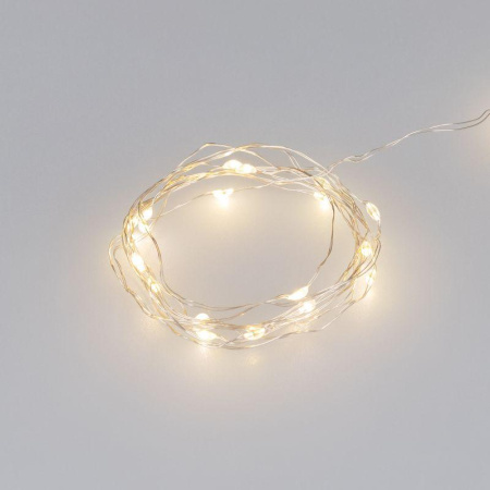 Гирлянда светодиодная ARD-DEW-HOME-2000-CLEAR-20LED-STD Warm3000 3V Battery Pack Ardecoled IP20 Ardecoled 048700