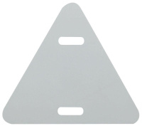 Бирка кабельная маркировочная У136 треугольник 52х55мм (уп.100шт) ЭРА Б0037466