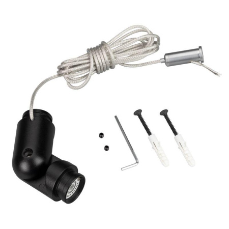 Коннектор поворотный MAG-FLEX-CON-POWER-TURN-KIT BK IP20 метал.  034058