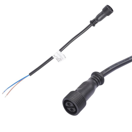 Провод UCX-LD2/L52-0.25M DC24V 25см BLACK для подключ. линейн. прожекторов 24В L52 и L53 к блоку питания разъем "мама"  UL-00009342