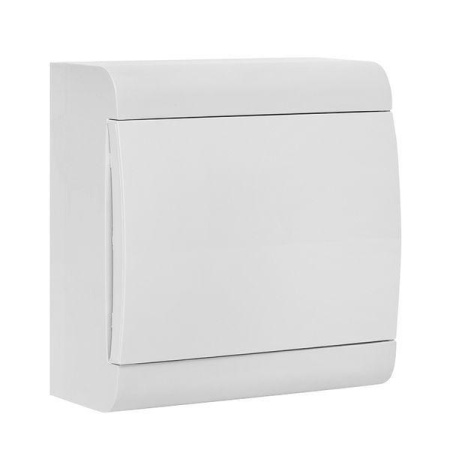 Щит ЩРН-П-8 "SlimBox" IP41 бел. дверца PROxima  sb-n-8w