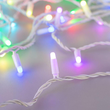 Гирлянда светодиодная ARD-STRING-CLASSIC-10000-WHITE-100LED-MILK-LIVE RGB-DMX24V 10Вт IP65  031748