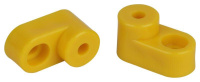 Изолятор для шин NO-224-69 угловой желт.  Б0062939