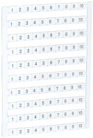 Маркер для КВИ-4/16кв.мм с нумерацией № 1-10  YZN30M-004-K00-10