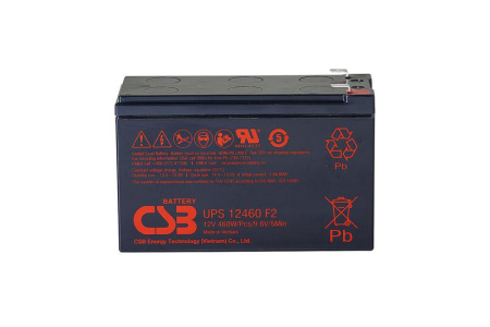 Аккумулятор 12В 9А.ч  UPS12460 F2 