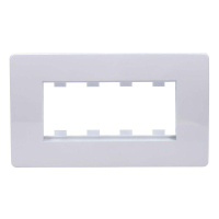 Каркас в сборе с рамкой 2-м 4мод. VIVA (для монтажа ЭУИ в коробки код 10143)  10245