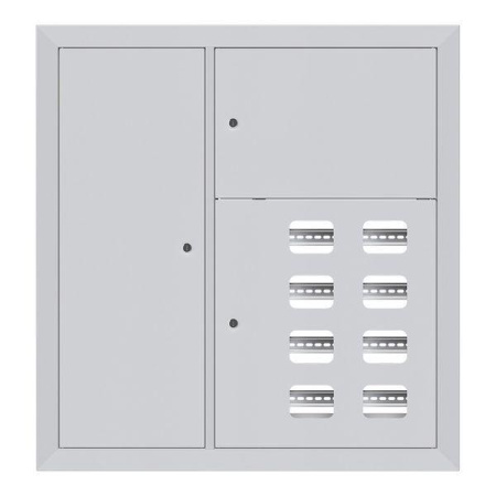 Щит этажный 8кв. слаботочка слева (1000х950х150) Basic  mb28-v-8z