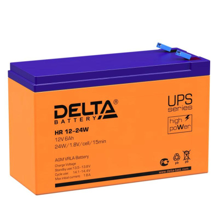 Аккумулятор UPS 12В 6А.ч  HR 12-24 W