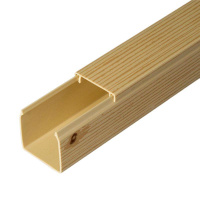 Кабель-канал 25х25 L2000 с двойн. замком сосна  PR03.0183
