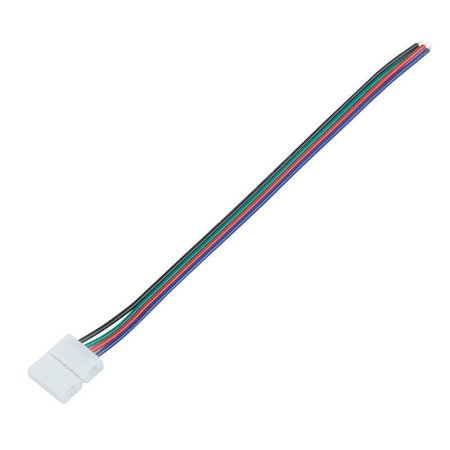 Коннектор питания (1 разъем) для RGB LED лент 10мм  144-008
