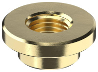 Гайка стальная круглая М6  YIS40D-GS-06